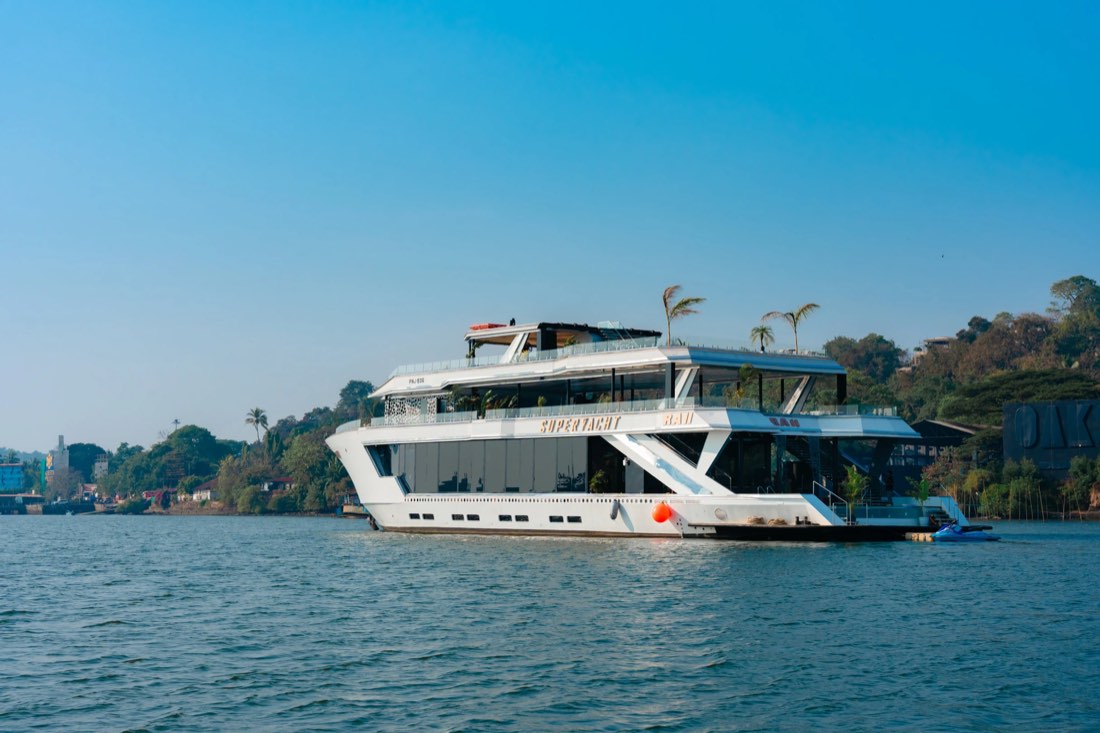 RA 11 superyacht aft deck and exterior, Goa