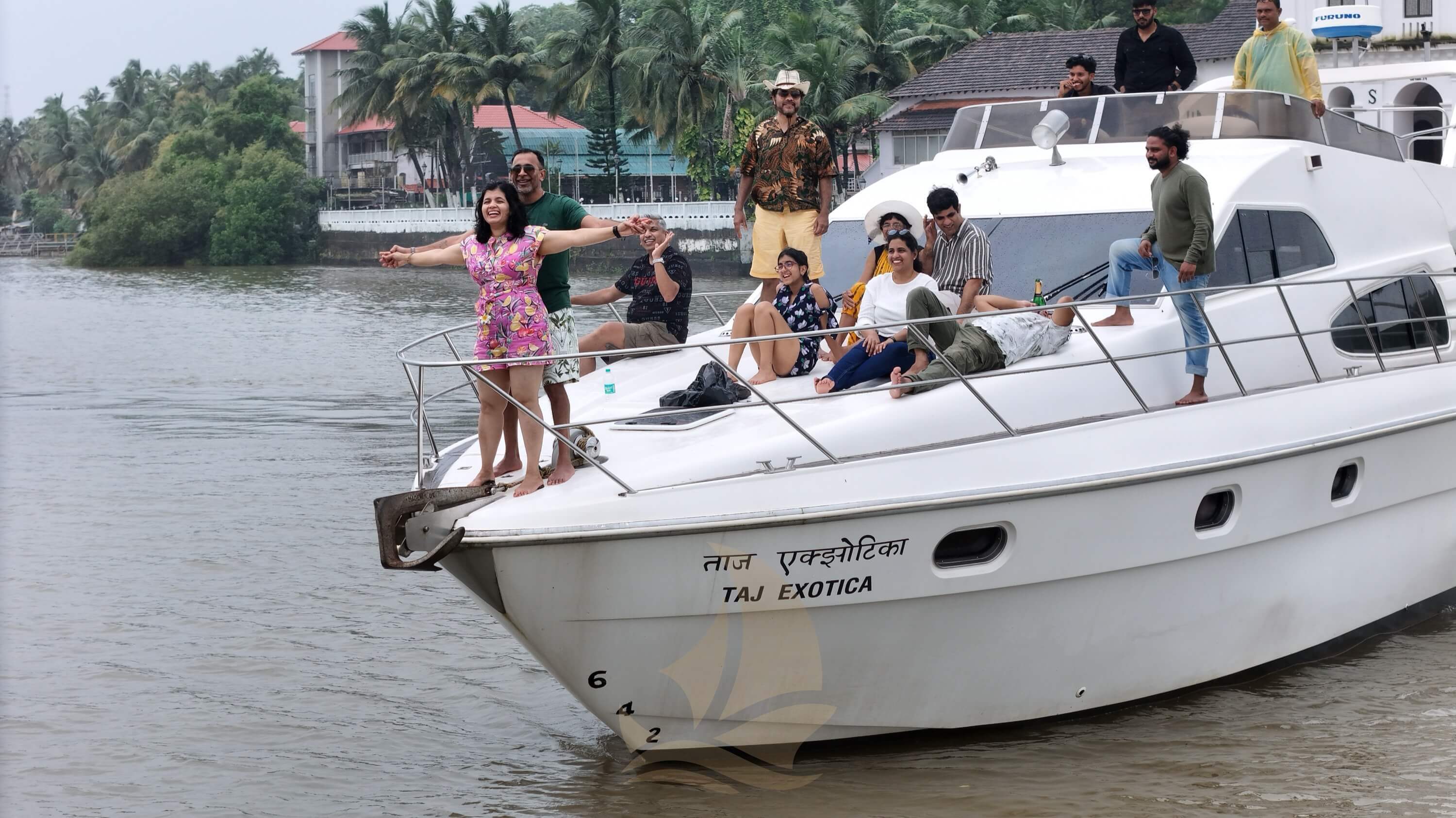 Ambassador — 75 ft celebration yacht for up to 22 guests in Goa