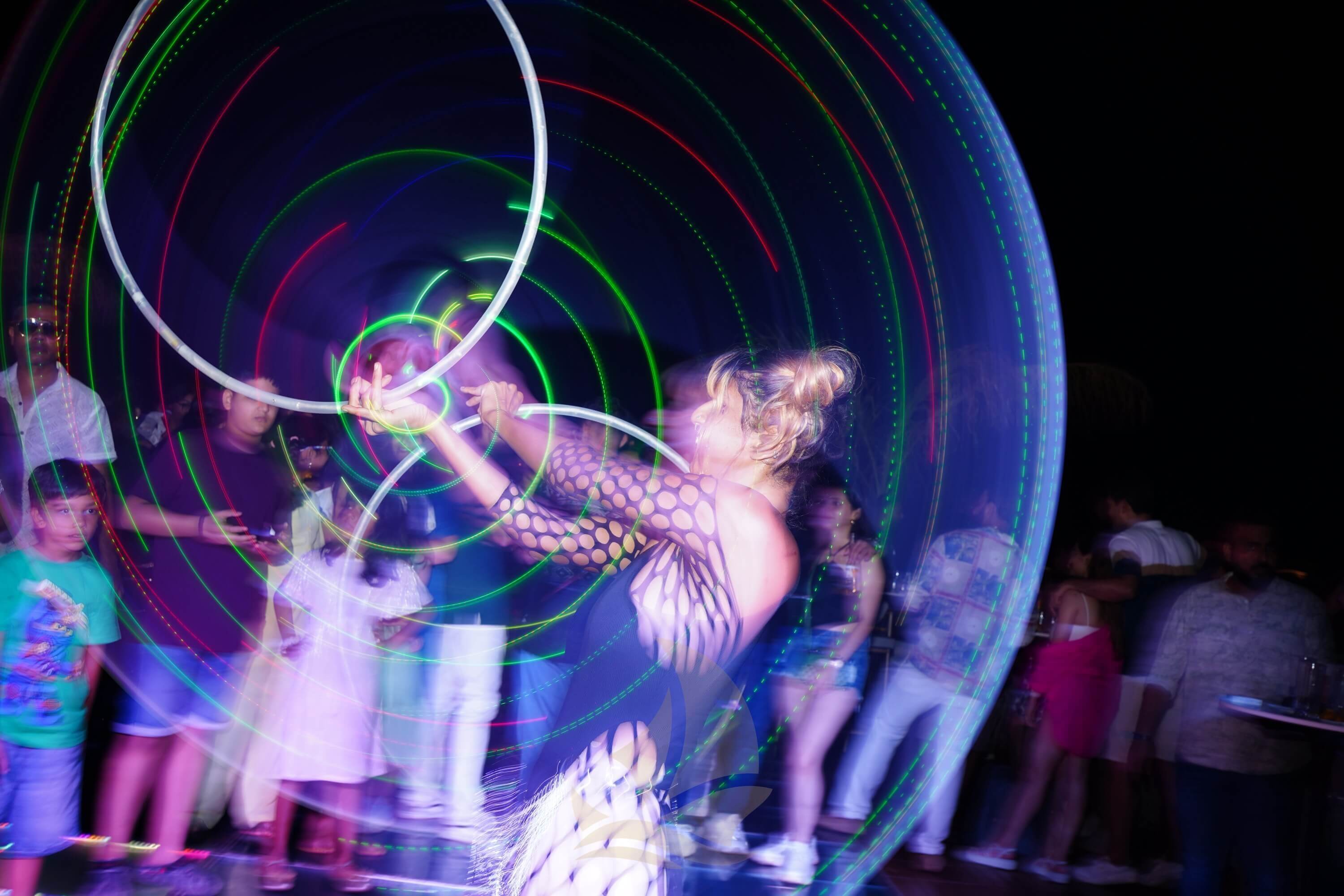 Live performers on yacht Goa