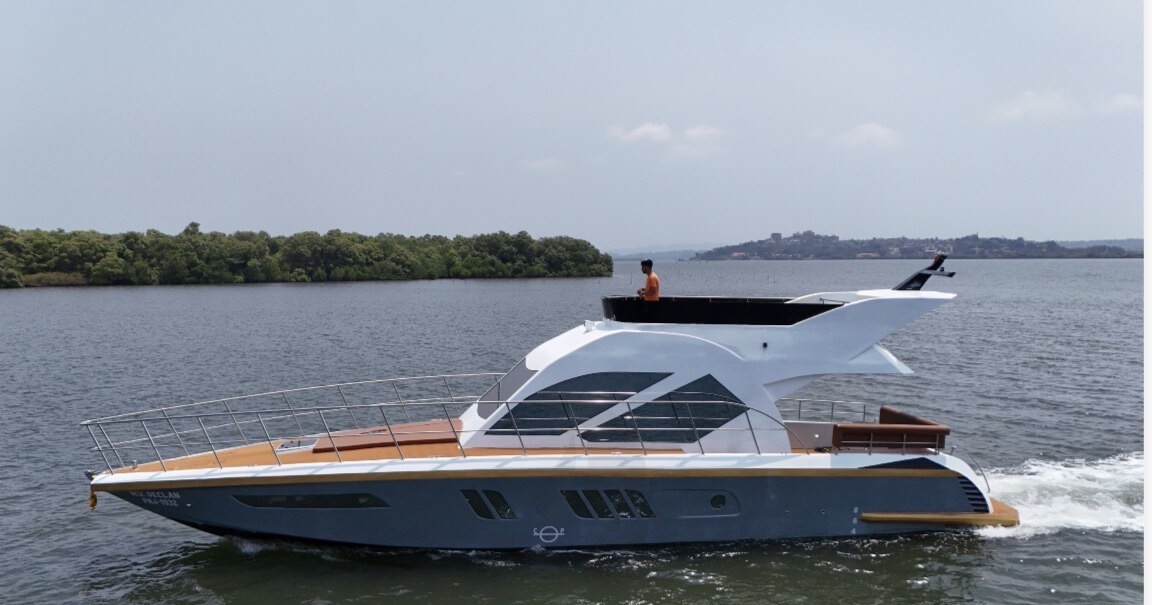 Delano — Yacht for up to 18 guests in Goa